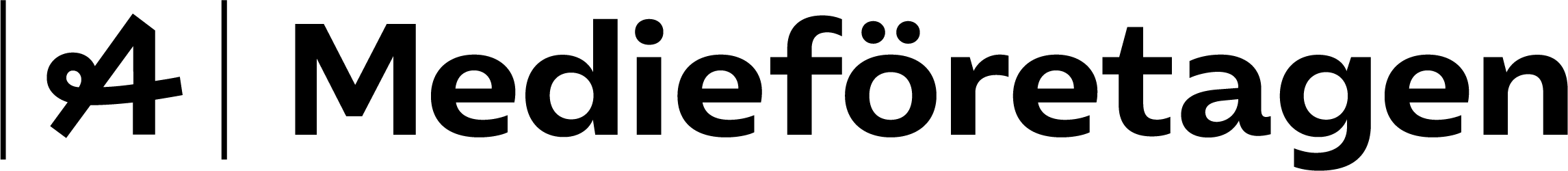 Medieföretagens logotyp
